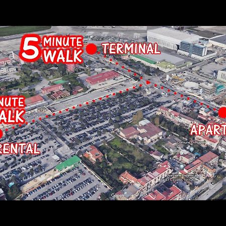 La Casetta Arancione Nell'Aeroporto Di Napoli Daire Dış mekan fotoğraf
